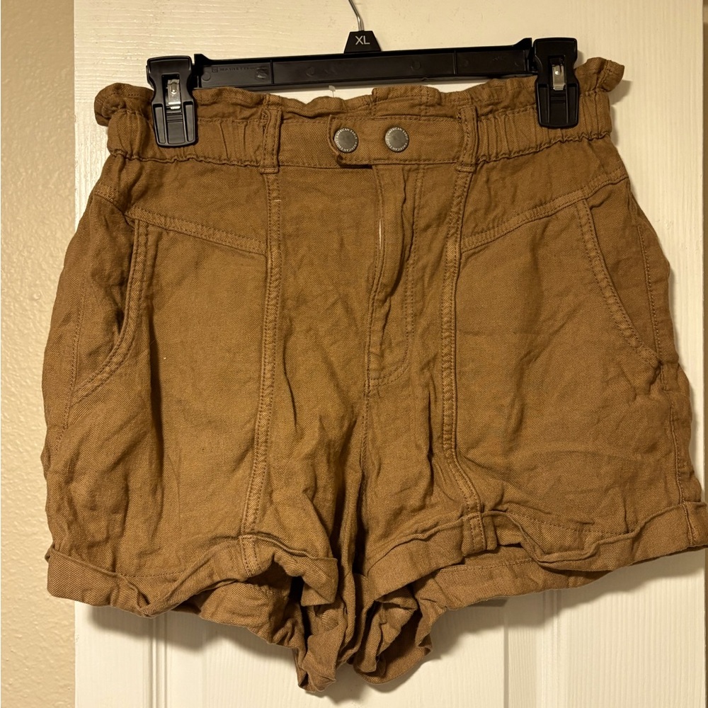 AE brown shorts